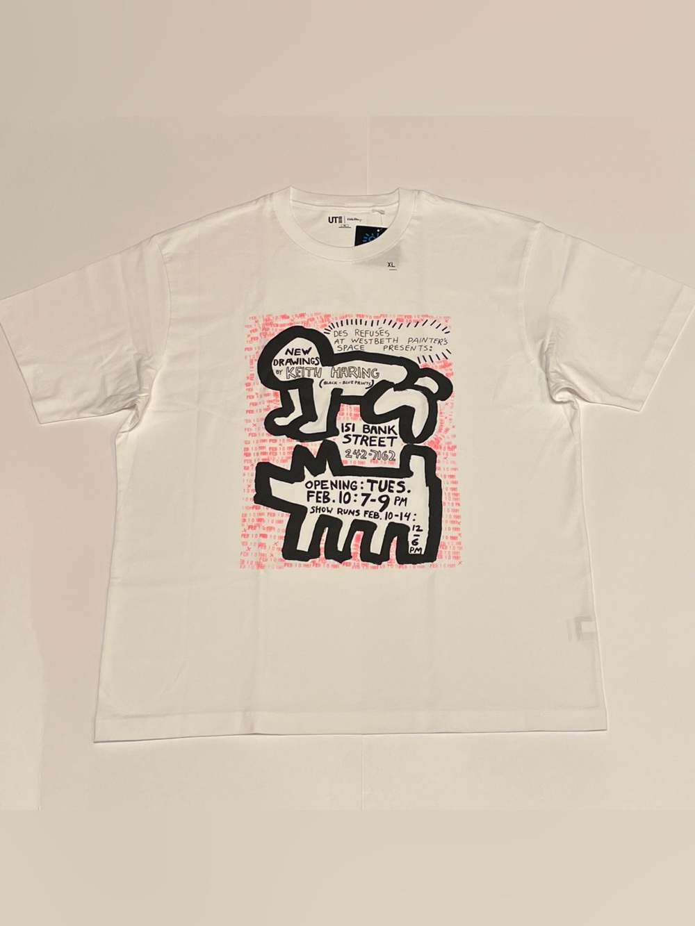 UNIQLO X KEITH HARING ART GRAPHIC T SHIRT (XL)